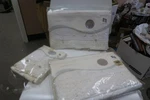 Keeco Empress Collection Embellished Ivory Queen Flat -bed Skirt Sham Sheet Set. Fixed Price $75.00.