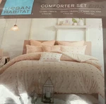 Urban Habitat Brooklyn Cotton 7-PC. King/california Comforter Set Pink. Fixed Price $63.16.