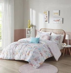 Urban Habitat Kids 100% Cotton Comforter Set-fun Print And Vibrant Color Modern. Fixed Price $108.53.