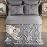 Bedsure King Size Comforter - Bedding Sets 7 Pieces. Fixed Price $55.00.