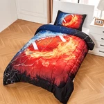 Andency Football Comforter Set Full (79X90 Inch), 3 PIECES(1 Comfort.... Fixed Price $55.61.