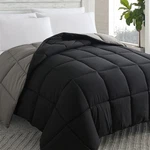Cosybay Down Alternative Comforter Black/grey, Full All Season Soft Quilted .... Fixed Price $53.83.