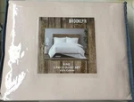 Brooklyn Loom King 3 Piece Duvet Set 100%COTTON, New, Pink. Fixed Price $52.99.