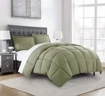 Chezmoi Collection 3-PIECE Down Alternative Comforter Set All Season Bedding. Fixed Price $48.99.