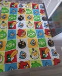 Vtg Angry Bird Twin Comforter 2009. Fixed Price $27.50.