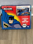Batman Brave And The Bold Jay Franco Full Sheet Set 3-PC. Fixed Price $23.99.