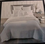 Charter Club Damask Design Stripe Twin/twin Xlcomforter Set 2 Pc. Fixed Price $40.00.