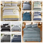 Wongs Bedding Reversible Boho Striped Textured Comforter Sets King Queen Soft. Fixed Price $48.89.