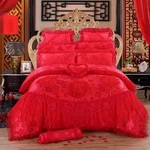 Pink Lace Cotton Hearts Queen Bedding Set 5-PIECE Embroidered French Country. Fixed Price $104.78.