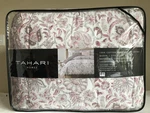 Nip 5 Pc Tahari Multicolor 100% Cotton Queen Comforter, Shams, And 2 Pillows. Fixed Price $180.00.