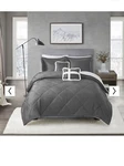 New True North Ultra Mink To Sherpa 5 Piece King Comforter Set Charcoal $189.. Fixed Price $80.00.