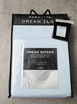 Wamsutta Dream Zone Sateen 400 Tread King Bed Sheet Set Light Blue Cotton New. Fixed Price $179.00.
