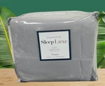 Charter Club Sleep Luxe Solid Cotton Flannel 4-PC. Sheet Set King, Charcoal $240. Fixed Price $110.50.