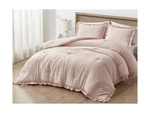 Chezmoi Collection Nora 3-PIECE Ruffled Edge Trim Soft Washed Micro... Fast Ship. Fixed Price $72.99.