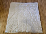 Lenox Queen Comforter 88"X88" Bedding Collection Ivory Lace Trim. Fixed Price $29.23.