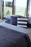 Lacoste Brushed Twill Plum Kitten Twin Comforter Set Msrp $250 Niop. Fixed Price $79.99.