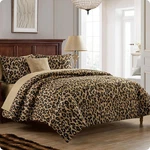 King Size 8-PIECE Bed Bag Set Cheetah Print, Soft Microfiber. Fixed Price $100.99.