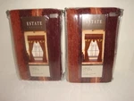 Croscill Estate S/2 Highlands Circle Valances 42" X 21" $200. Fixed Price $64.00.