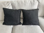 Black Pillow (2-SET) Decor For Bedroom. Fixed Price $6.00.