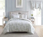 Home - Queen Comforter Set, Cotton Reversible Bedding, Includes Matching Shams W. Fixed Price $154.94.