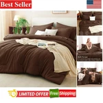 Elegant 7-PIECE Brown King Comforter Set Down Alternative & Oeko-tex Certified. Fixed Price $94.41.