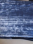 Vince Camuto 3 Piece Duvet Set Cover/ 2 Standard Shams "lyon" Navy Full/queen. Fixed Price $75.00.