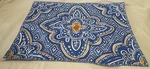 New Open Package Xhilaration Blue & White Reversible Pillowcase Sham Twin Size. Fixed Price $17.09.