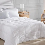 Lightweight Goose Feather Down Comforter King 106X90 White Breathable Pacific. Fixed Price $154.99.