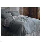 Simply Shabby Chic Pale Blue Duvet Cover Set Twin Bedding & Ruffled Sham. Fixed Price $89.88.