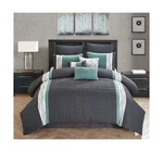 All American Collection New 7 Piece Embroidered Over-sized Comforter Set (cal.... Fixed Price $131.31.