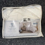 Simply Shabby Chic Blue Embroidered Twin Comforter & Sham Set 2PC. Fixed Price $59.99.