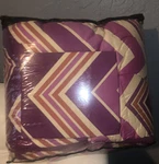 Rizzy Home Hippie Chic Plum 2-PIECE Twin Comforter Bedding Set New. Fixed Price $40.00.