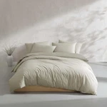 Calvin Klein - King Duvet Cover Soft Cotton Percale Ikat Pinstripe Mndr Mnt. Fixed Price $99.00.