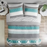 Madison Park Essentials Comforter Set With Bed Sheets Twin King Queen Full Size. Fixed Price $97.49.