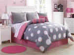 Vcny Home Full Bag, 10-PIECE Bedding Set With Matching Sheets & Bedsk. Fixed Price $121.02.