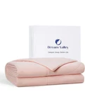 Dream Valley Queen Cooling Comforter-instant Blanket (90"X90")PINK Blush. Fixed Price $66.49.