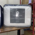Hotel Collection 94" X 96" Full/queen Goose Down Comforter. Fixed Price $218.95.