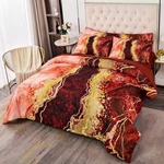 Perfemet Full Size Comforter Set 6 Pcs Marble Bed In Bag With Sheets Re.... Fixed Price $61.88.