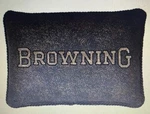 2X Browning 3D Buckmark Bedding Collection Oblong Throw Pillows. Fixed Price $41.95.