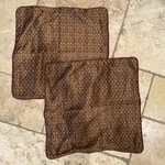 Croscill Euro Pillow Sham Set Of Red Gold Brown 26 X. Fixed Price $29.99.