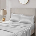 Madison Park Essentials Satin Luxury 2 Pc Pillowcases. Fixed Price $234.95.