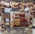 Fairfield Square Collection Amalanta Reversible 5 Piece Twin Comforter Set. Fixed Price $48.99.