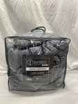 Beddys Monroe Luxe Zipper Bedding 5-PIECE Set Queen Gray. Fixed Price $324.99.