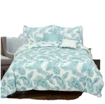 Royale Linens Aruba Paisley, Ultra-soft And Breathable, 5-PIECE Queen Comforter. Fixed Price $75.00.