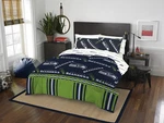 Northwest Nfl Seattle Seahawks Bed Bag Set, Twin, Rotary. Fixed Price $64.34.