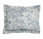Pottery Barn Sorrel Toile Sham Steel Blue Standard Set Of 2. Fixed Price $65.85.