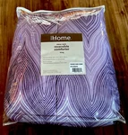 King Size Comforter Easy Care Reversible Home Design Grape 104X92 New. Fixed Price $34.95.
