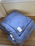 Buffy Cloud Comforter King Size Slate Blue. Fixed Price $55.00.