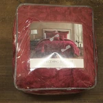 Hallmart Freta Jacquard 13-PC. Comforter Set Red King. Fixed Price $46.15.