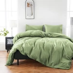 100% Organic Cotton Duvet Cover King 400 Thread Count Sateen Comforter .... Fixed Price $52.91.
